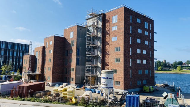 Kongebrohuset står snart færdig